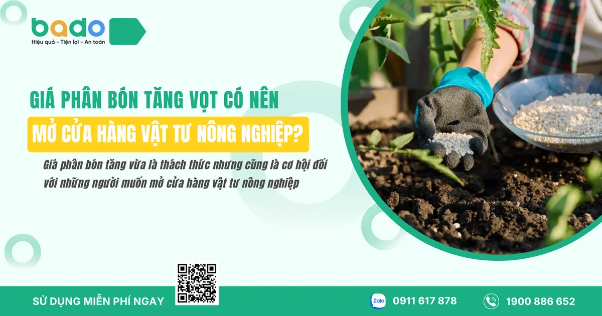Giá phân bón tăng vọt có nên mở cửa hàng vật tư nông nghiệp